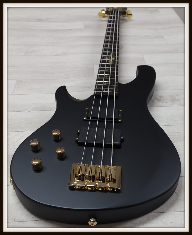 Schecter Johnny Christ Signature, Satin Black, Linkshänder